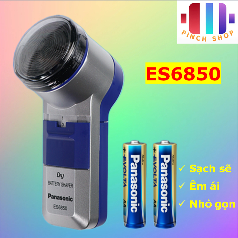 Máy cạo râu Panasonic ES6850 Evolta - Made in Thailand chính hãng