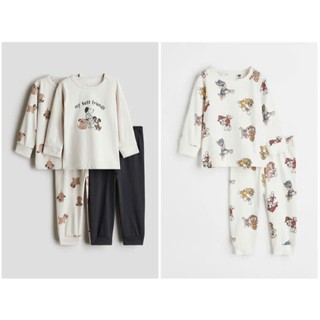 Set bộ quần áo thu đông bé trai HM Auth (sz 4-6m đến 3-4y)