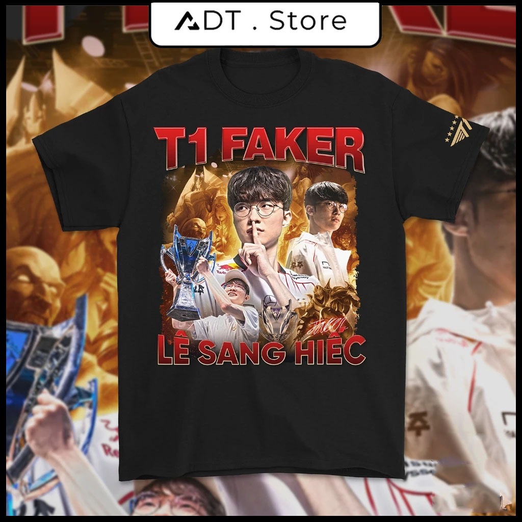 ADTStore x Áo thun Faker - T1 One and Only T-Shirt