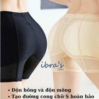 Quần Nâng Mông Độn Hông Cạp Cao iBra, Quần Bảo Hộ An Toàn Không Lộ Viền, Quần Lót Độn Mông To Tròn Tự Nhiên Gợi Cảm B11