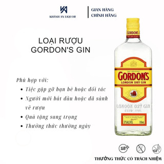 RN- GORDON'S GIN - 700ML - 37.5% - 12