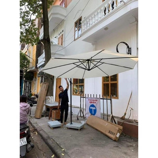DÙ LỆCH TÂM TRÒN 3 MÉT - "Vòm Mát Tự Nhiên"