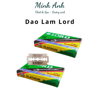 Lưỡi Dao Lam Lord | Dao Cạo Dâu Cạo Lông | Dùng Trong Spa Thẩm Mỹ