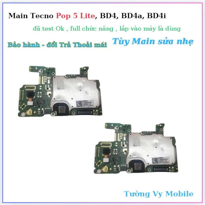 Main Tecno Pop 5 Lite, BD4, BD4a, BD4i