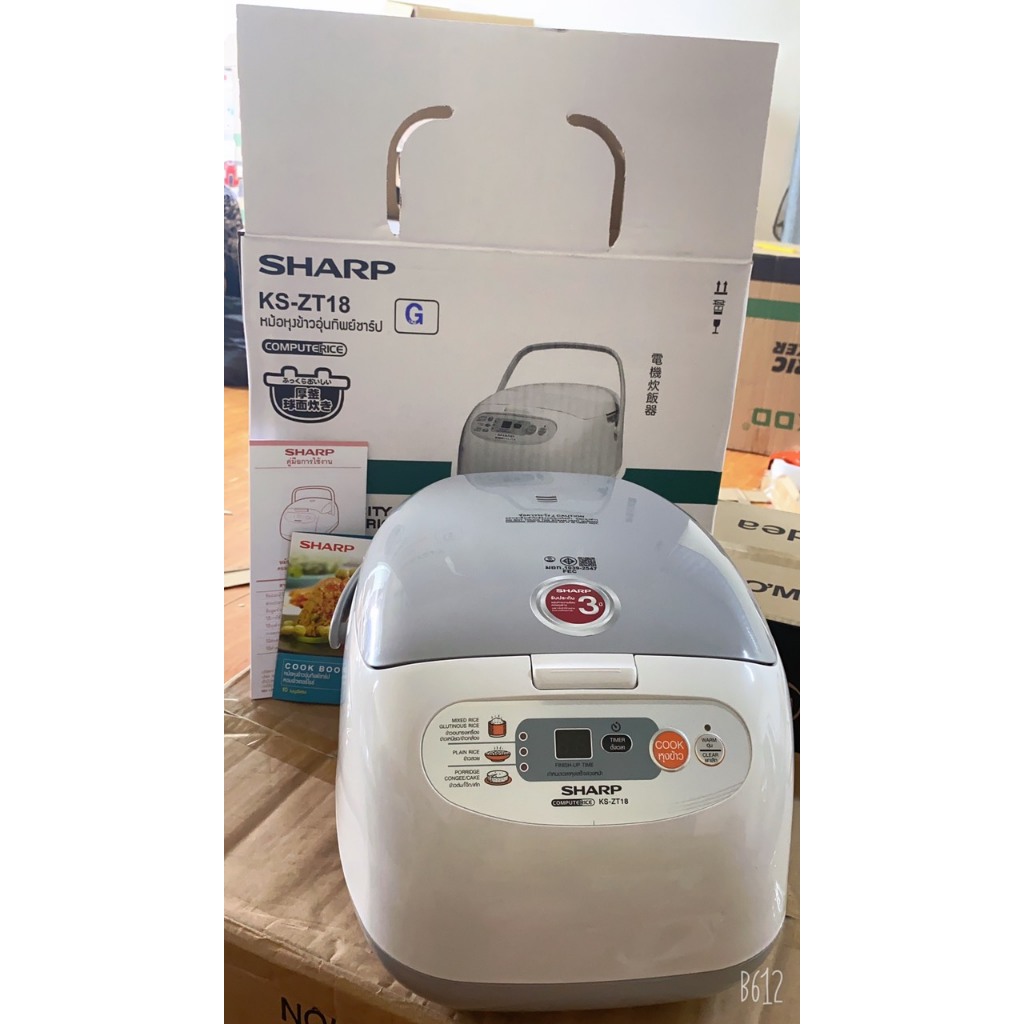Nồi Cơm Điện Tử Sharp KS-ZT18 Nhập Kâur Thái Lan