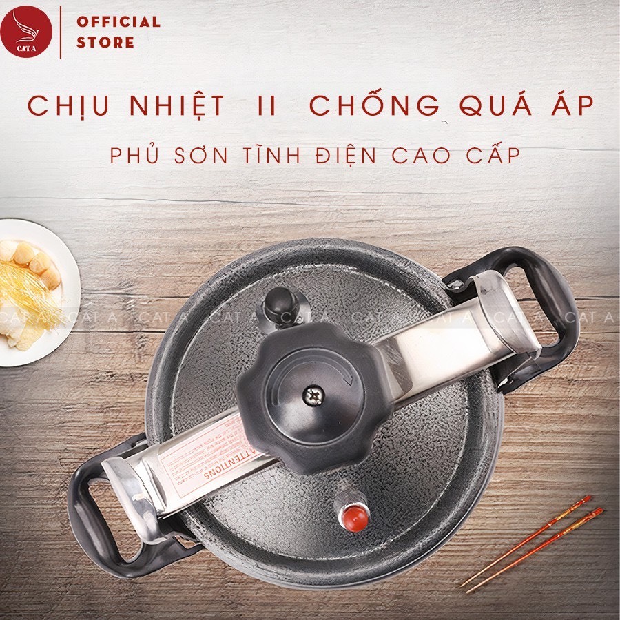 Nồi áp suất ga Sikma 18-20-22-24(cm)