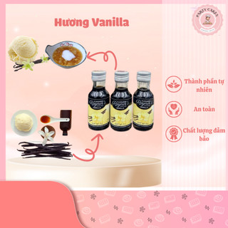 Hương Vani Vanilla làm bánh nấu chè Rayner Tinh chất tạo hương và vị kem, béo ngậy cho thực phẩm, đồ uống Dung tích 28ml
