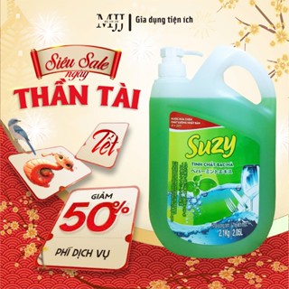 Nước rửa chén bát Suzy Nhật Bản 2,1kg - dầu rửa bát thành phần Hữu Cơ, chất lượng nhật bản.