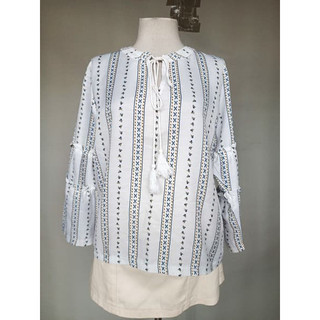 HAPPY ZOO thanh lý - Áo buộc dây tay dài bymo - Size M