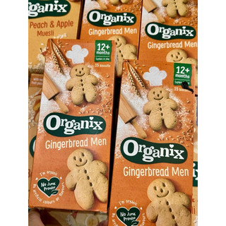 BÁNH QUY ORGANIX GINGERBREAD MEN CHO BÉ 12m+