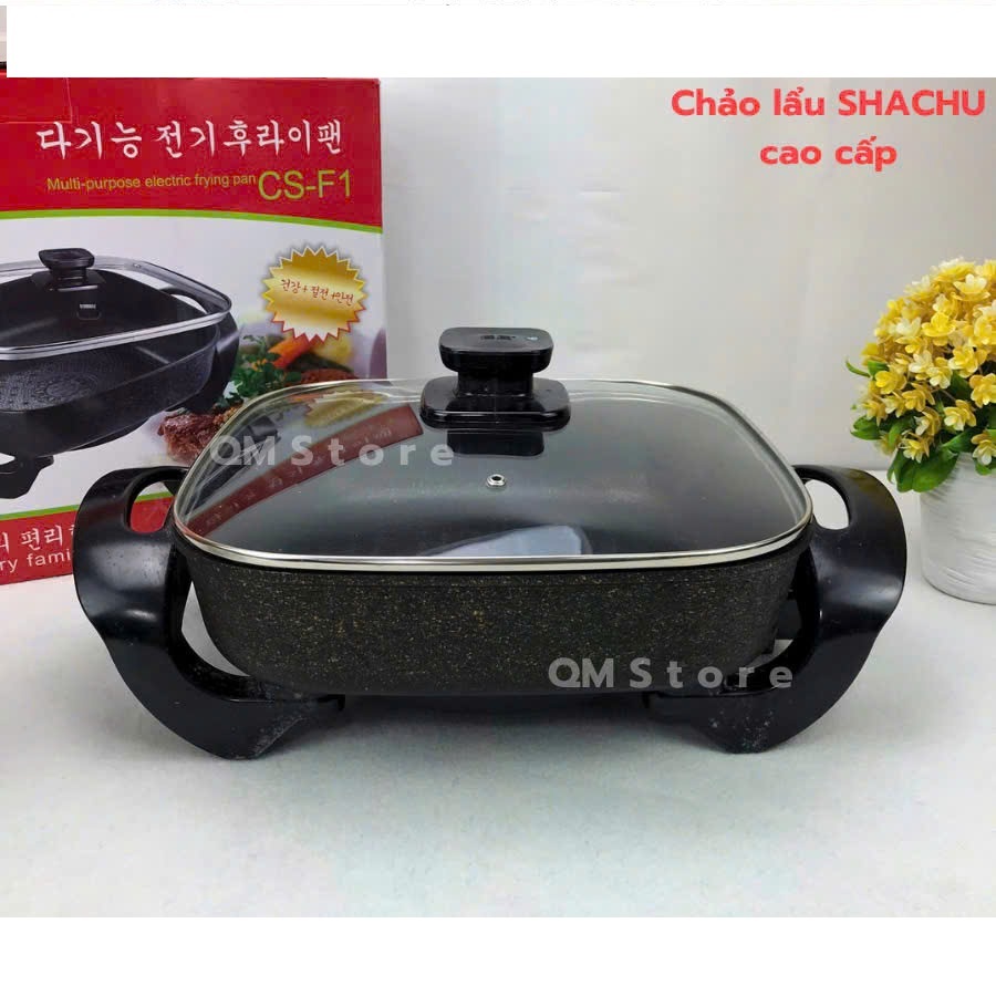 Chảo, Lẩu Điện Đa Năng Shachu Hàn Quốc thế hệ mới