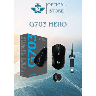  Chuột Gaming Không Dây Logitech G G703 Hero - LIGHTSPEED Độ Nhạy Cao Trọng Lượng Nhẹ 