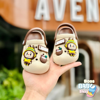 Dép sục cho bé trai bé gái labubu siêu nhẹ siêu êm từ 1-7 tuổi chống trượt đế 2 lớp ( JJ-012 )