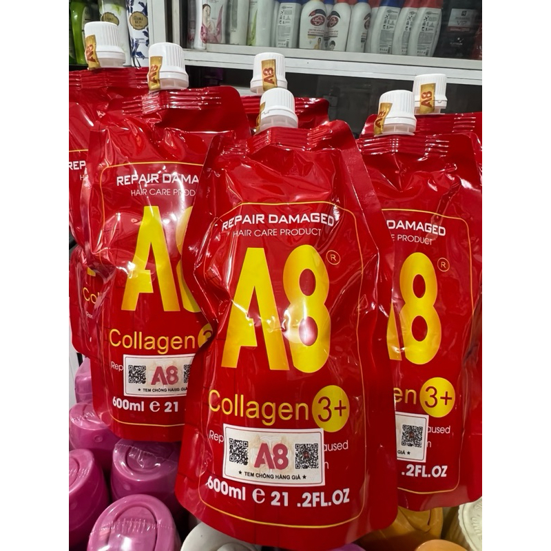 Hấp Phục Hồi Tóc Collagen A8 Hàng Mẫu Mới