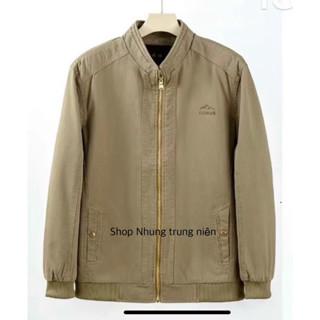 Áo Khoác Thô Nam Trung Niên Tặng Bố + ẢNH THẬT (loại mỏng và dày QC cao cấp chất mềm Mịn) k nhăn