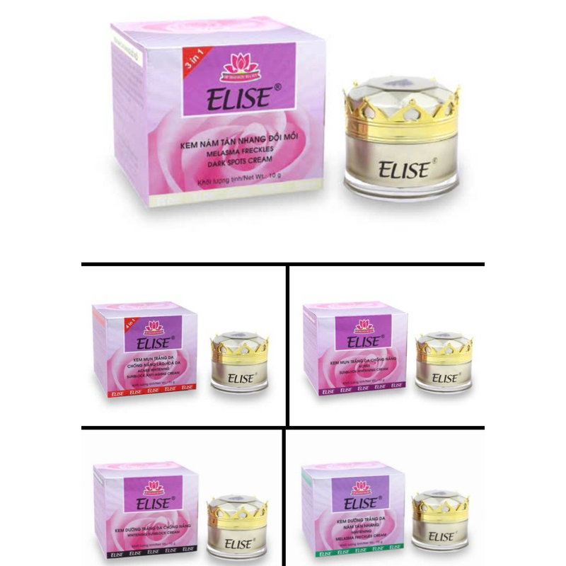 KEM ELISE ĐỦ MẪU 10G