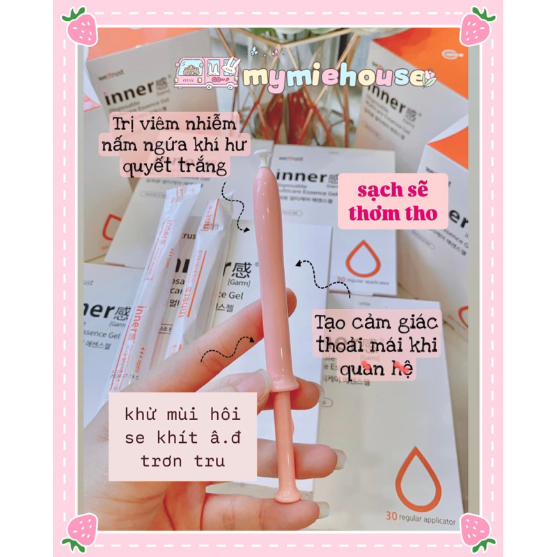 Đũa Thần Inner Gel Dưỡng Vùng Kín WETTRUST INNERGARM Disposable Multicare Essence Gel