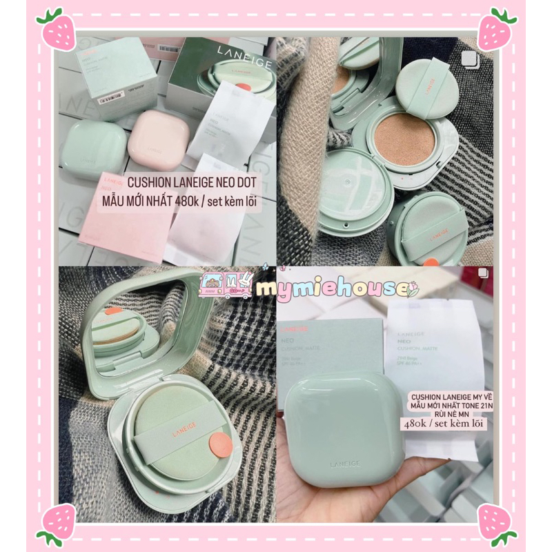 PHẤN NƯỚC CUSHION NEO MATTE Chính hãng mẫu mới nhất ( date 2027 )