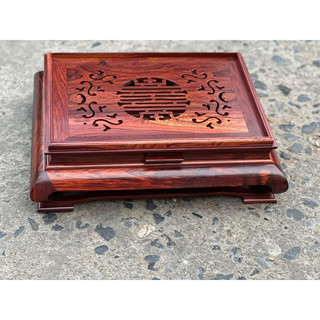 khay trà chân quỳ gỗ Cẩm