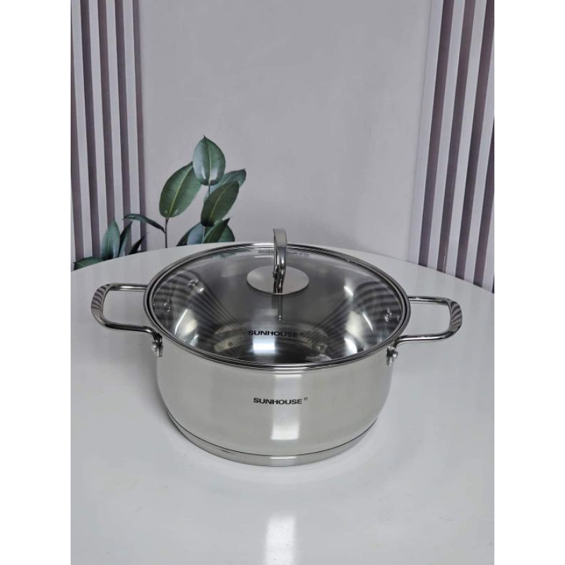Nồi chống dính Sunhouse 3đáy 20cm