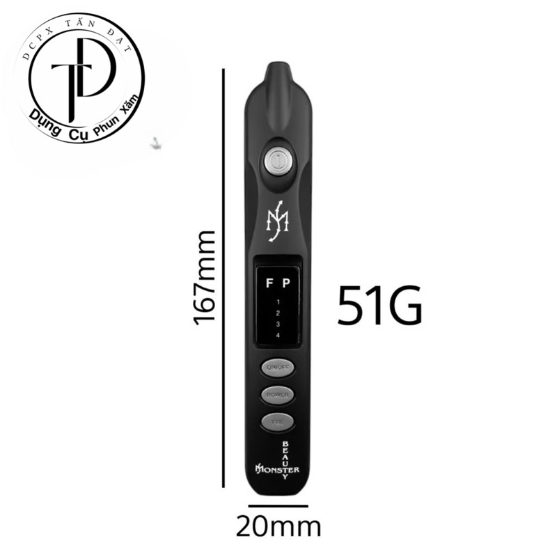 Máy Đốt Plasma, Nốt Ruồi BEAUTY MONSTER BLACK  Hàn Quốc