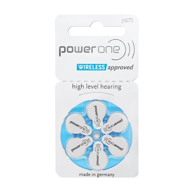 Pin máy trợ thính Power One P675 A675 PR44 Zin Đức