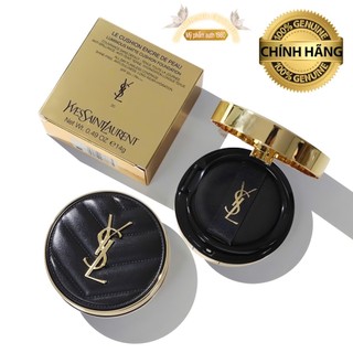 [Bản Giới Hạn +FullSize] CUSHION YSL Phiên bản LIMITED vỏ Da Đen Mẫu Mới 2025