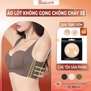 Áo Lót Bản To Không Gọng KAZUMI, Áo Ngực Nâng Đỡ Vòng 1 Chống Chảy Sệ ( Áo Lùi 1 size) A06
