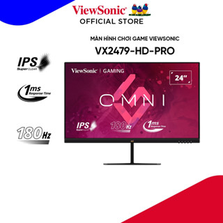 Màn Hình ViewSonic Gaming VX2479-HD-PRO 24 inch, 180Hz - Bảo Hành 36 Tháng