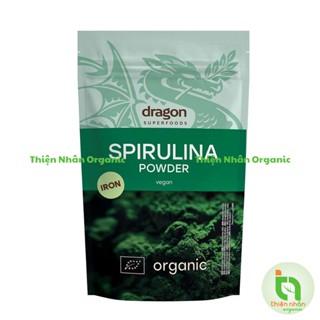 Bột tảo xoắn Spirulina hữu cơ Dragon Superfoods 200gr