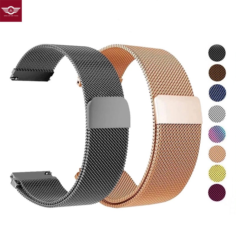 Dây Đeo Nam Châm 20Mm 22Mm [8] Cho Đồng Hồ Thông Minh Samsung Galaxy Watch 4 5 pro/Classic/42mm 46Mm Gear S3 Cassic