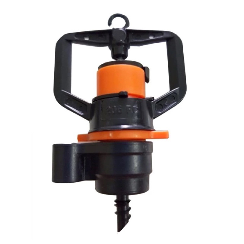 HCM béc tưới bù áp AQ206PC lưu lượng 39 lít/giờ, 50 lít/giờ, 95 lít/giờ - béc phun mưa cây lâu năm