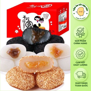  Hộp 2,2kg Bánh Mochi Đài Loan Cô Gái Mix Vị Thơm Ngon Bánh Loại 1 - TIỆM ĂN VẶT ĐẬU ĐẬU 