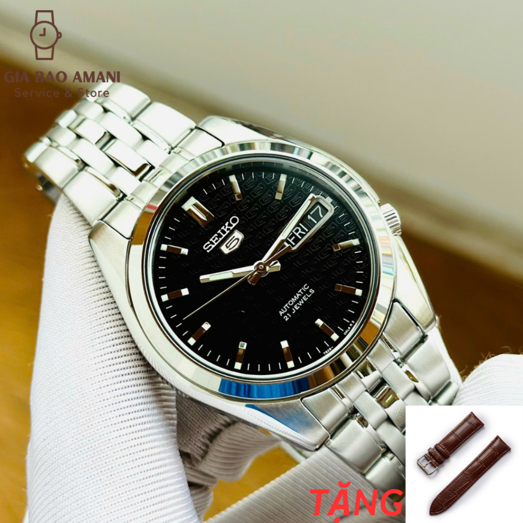 Đồng Hồ Nam SEIKO 5 Automatic SNK361 Chính Hãng Tặng Dây Da Cao Cấp