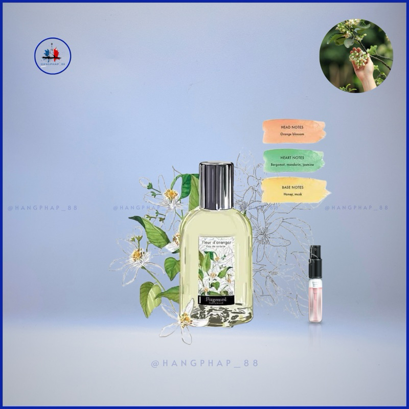 Nước hoa Fleur d’Oranger _ Fragonard Pháp (nước hoa bưởi)