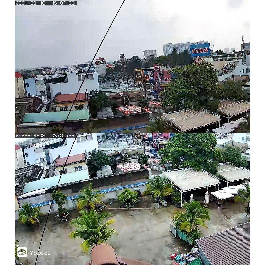 Camera Yoosee 2 MẮT KÉP 12MP ngoài trời, XEM 2 MÀN HÌNH cùng lúc,xem đêm có màu,hỗ trợ đàm thoại 2 chiều,BH 1 NĂM | BigBuy360 - bigbuy360.vn