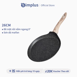 Simplus Chảo Nướng 26cm Chảo Rán Làm Bánh Ngàn Lớp GUOJ035 - Bảo Hành 1 Năm 1 Đổi 1