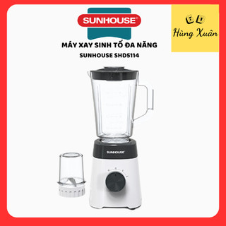  Máy xay sinh tố đa năng Sunhouse SHD5114 máy 2 cối công suất 450W bảo hành 12 tháng 