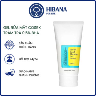  Sữa Rửa Mặt Cosrx Low pH Good Morning Gel Cleanser - Gel rửa mặt Cosrx tràm trà dịu nhẹ 