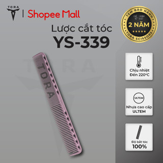 Lược cắt tóc nam nữ YS-339 Lavender Tora cho tóc ngắn và trung bình - Hàng chính hãng YS PARK nhập khẩu Nhật Bản