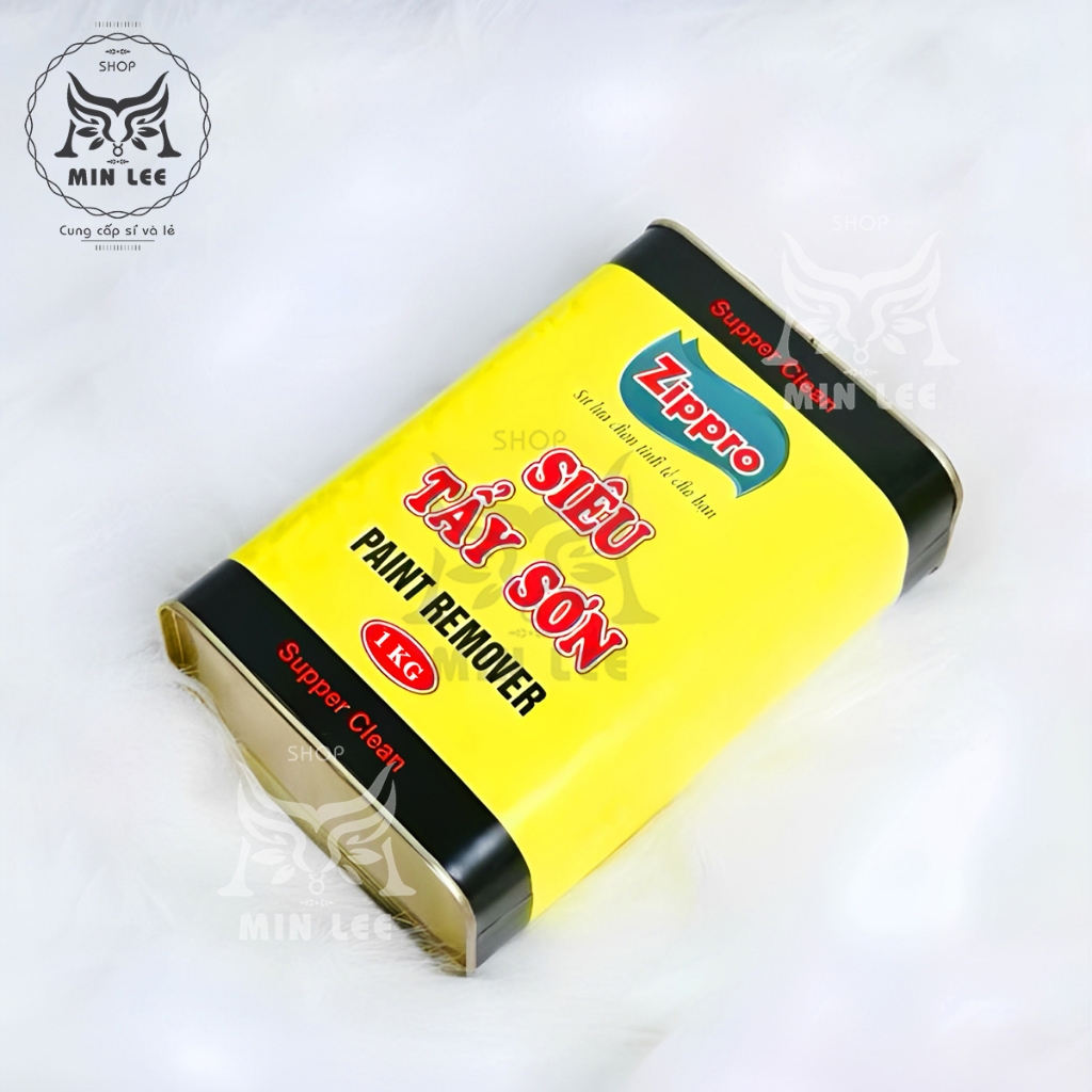 Chất Tẩy Sơn, Siêu tẩy sơn Paint remover Zippro 1 Lít, Tẩy Sơn Công Nghiệp, Bê Tông, Gỗ, Kim Loại