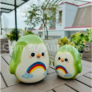  Heo đất tiết kiệm cho bé  lợn đất  siêu đẹp  Cực Đẹp hũ tiết kiệm hoạ tiết cánh cụt cực đẹp ống heo gốm sứ Bát Tràng 