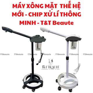 [CHÍNH HÃNG - T&T Beaute] Máy xông hơi mặt 1 cần nóng thế hệ mới nhất, Máy xông mặt Spa Thẩm Mỹ Viện