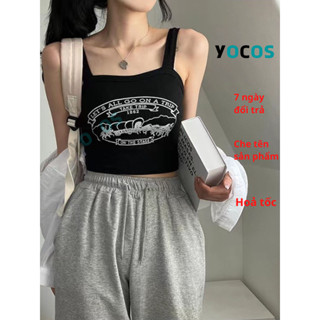 Áo ống quây ngực hai dây bản lớn siêu co giãn có mút không gọng YOCOS BRA052
