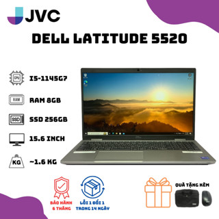 Laptop xách tay giá rẻ model 2023 DELL 5520 I5-1135G7 RAM 8GB SSD 256GB