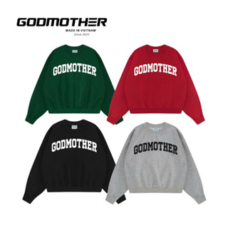 Áo Sweater Nỉ Lông Cáo GODMOTHER Áo Sweater Thu Đông Cao Cấp Chất Liệu Nỉ Lông Cáo Dày Dặn Mềm Mại Siêu Ấm Áp