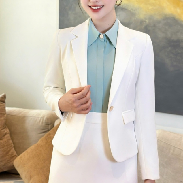Áo Vest 2 Lớp Cúc Nẹp NK Fashion Công Sở Nữ Thời Thượng, Sang Trọng Chất Liệu Cao Cấp NKAK2407006