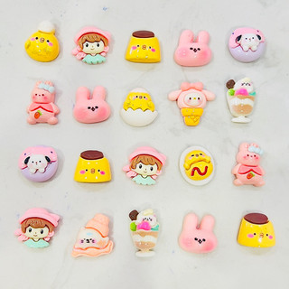 ( Mua từ 3sp để được giá tốt ) Charm 3D nổi mẫu Tổng hợp : thỏ , cún , gà , mèo