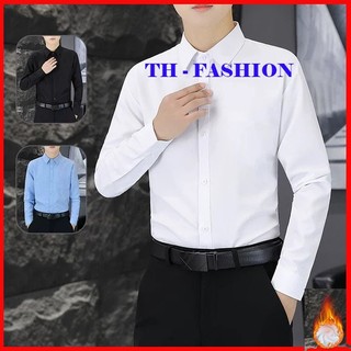  Áo sơ mi nam trắng dài tay cổ đức chất liệu lụa nến form áo body chuẩn phong cách hàn quốc 