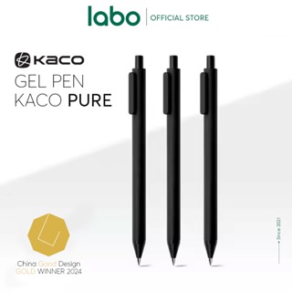 Bút Gel Kaco Pure, Rocket Bấm Ngòi 0.5 Mực Gel Labo Có Ruột Bút Thay Thế Dùng Cho Sinh Viên, Văn Phòng